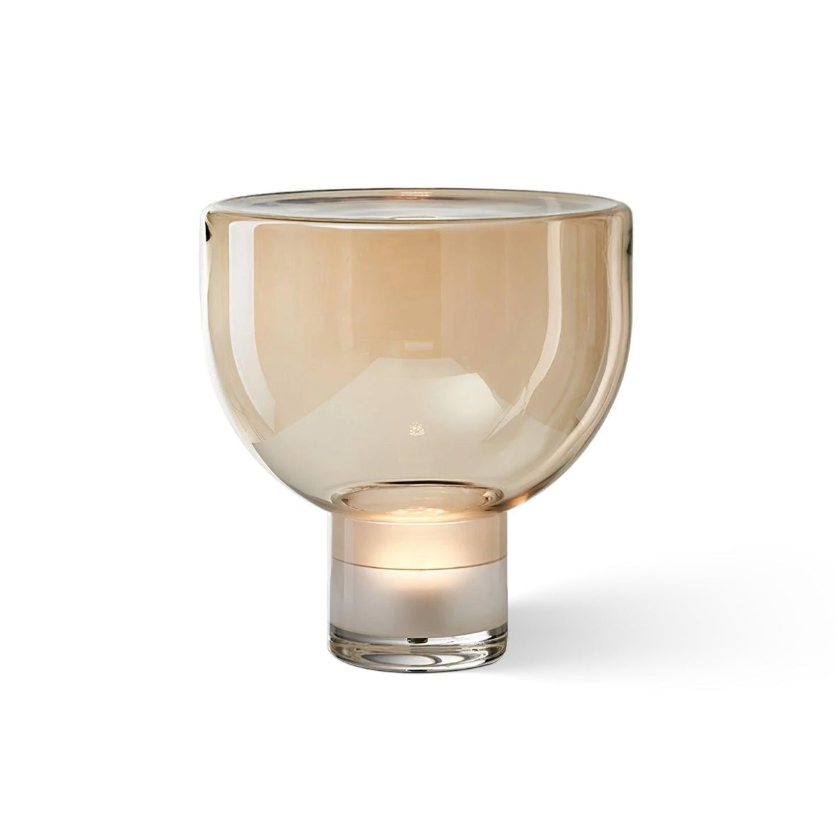 Cavm elegante Tischleuchte aus Glas