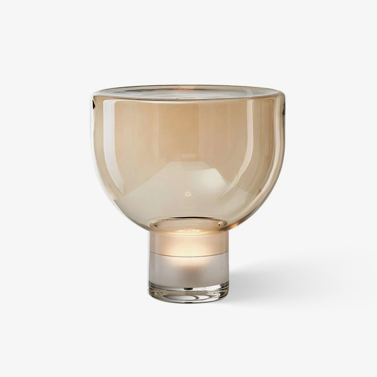 Cavm elegante Tischleuchte aus Glas