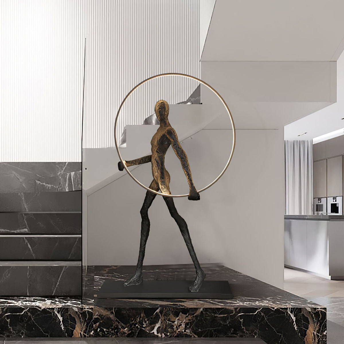 Cirarelia Stehleuchte Skulptur LED-Figur