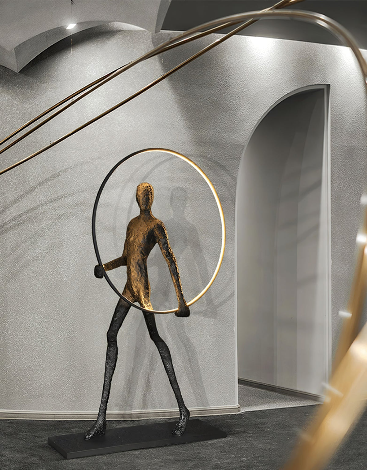 Cirarelia Stehleuchte Skulptur LED-Figur