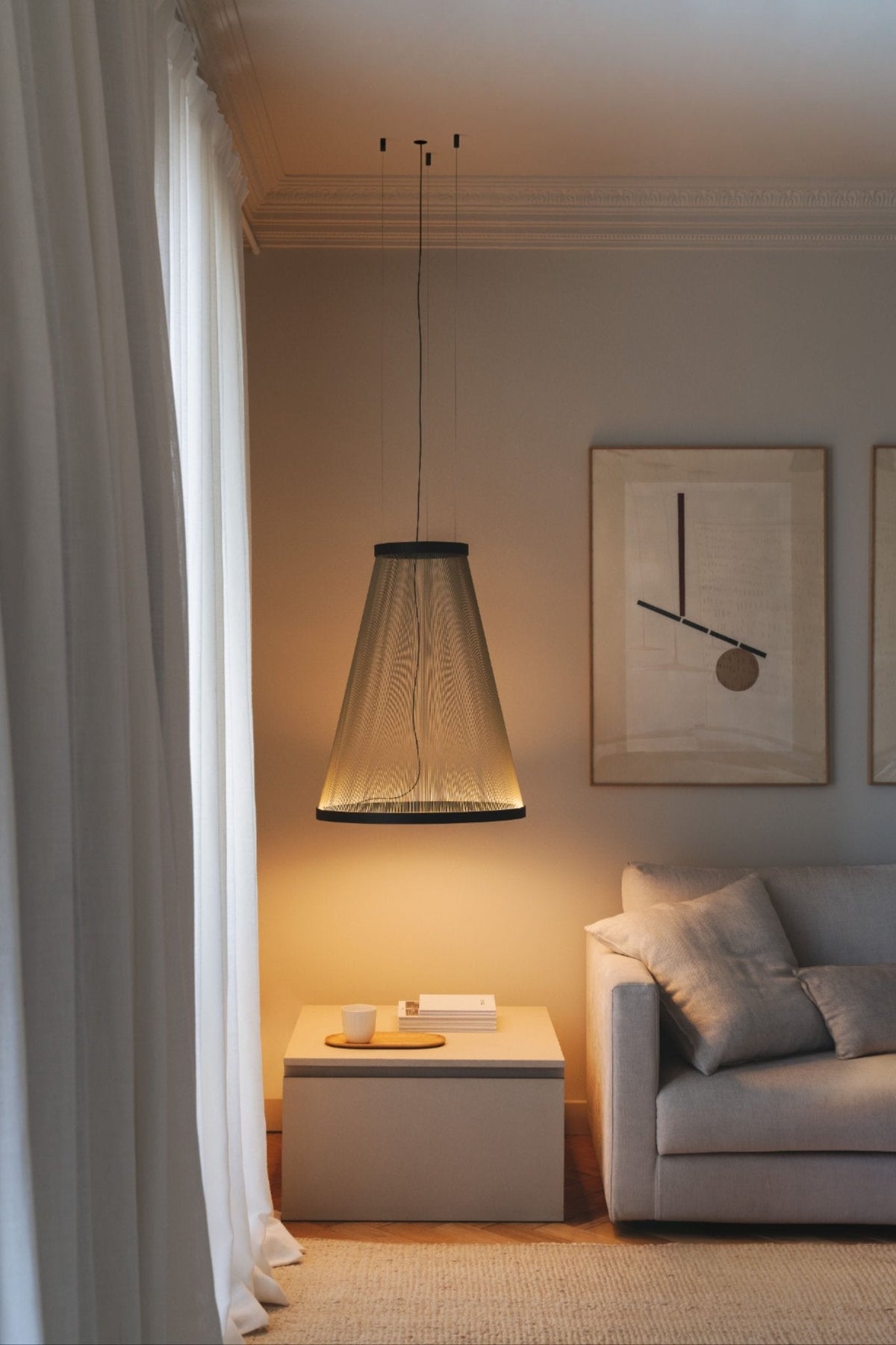 Hyn Minimalistische Aluminium-Pendelleuchte