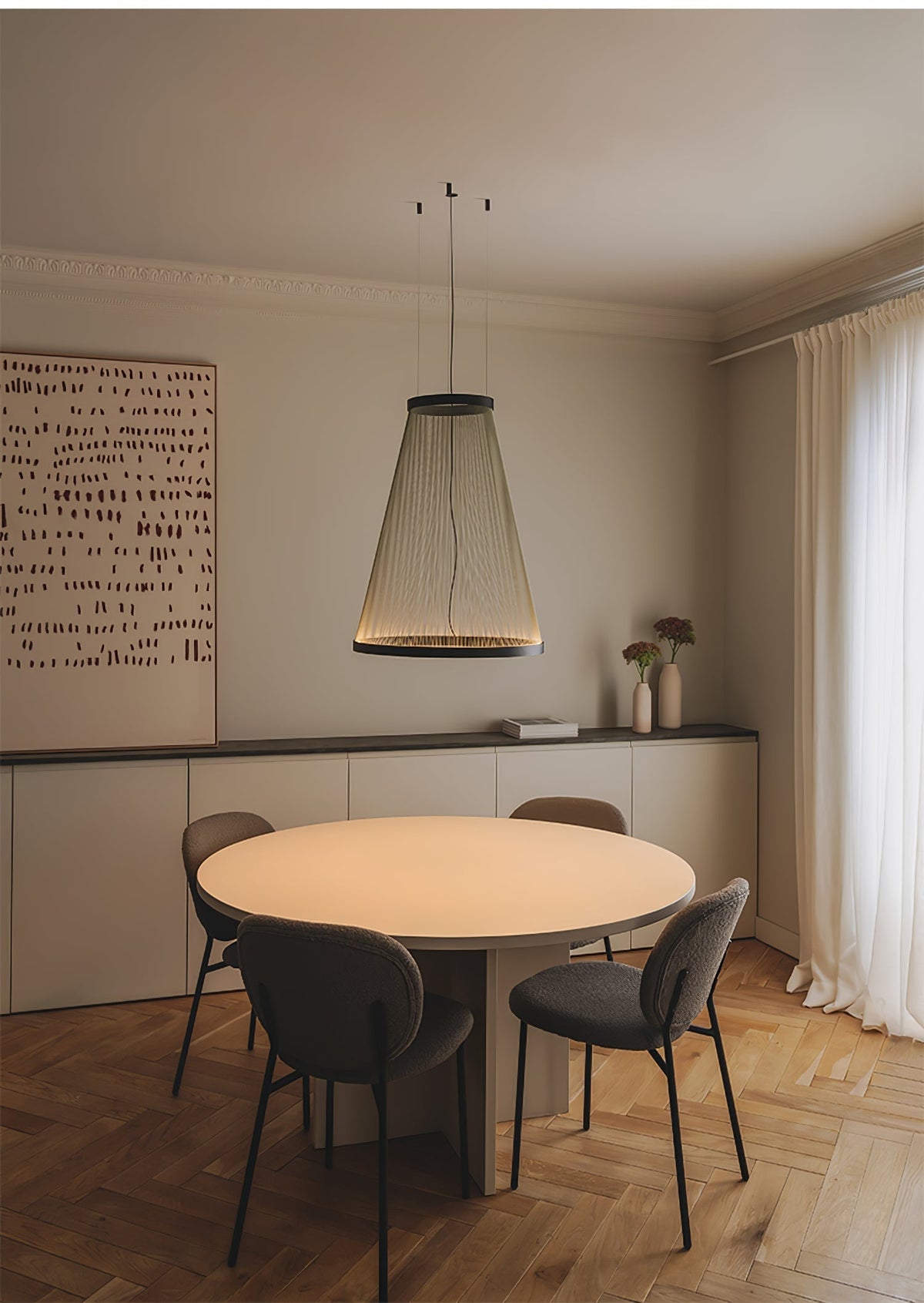 Hyn Minimalistische Aluminium-Pendelleuchte