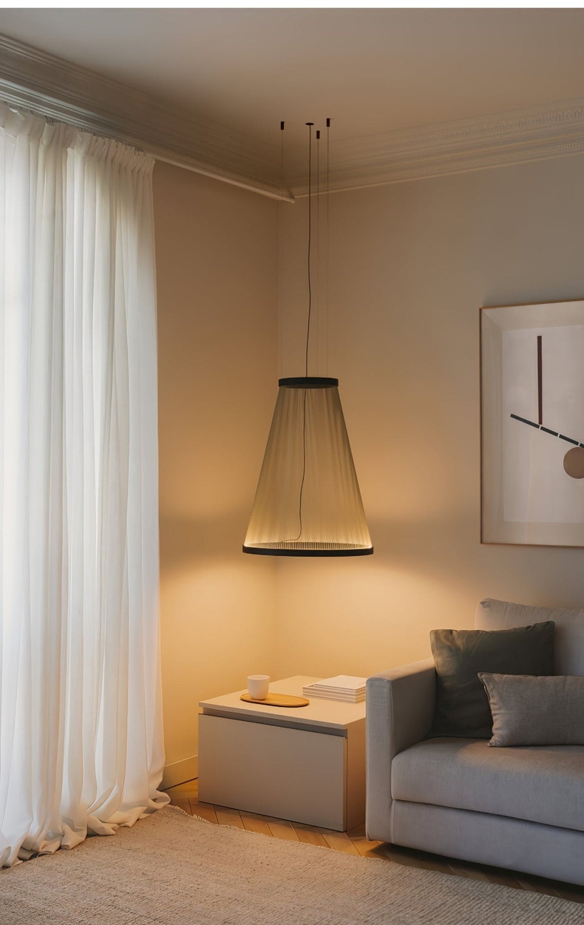 Hyn Minimalistische Aluminium-Pendelleuchte