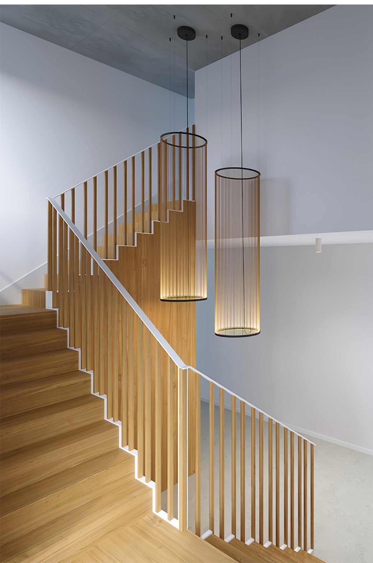 Hyn Minimalistische Aluminium-Pendelleuchte