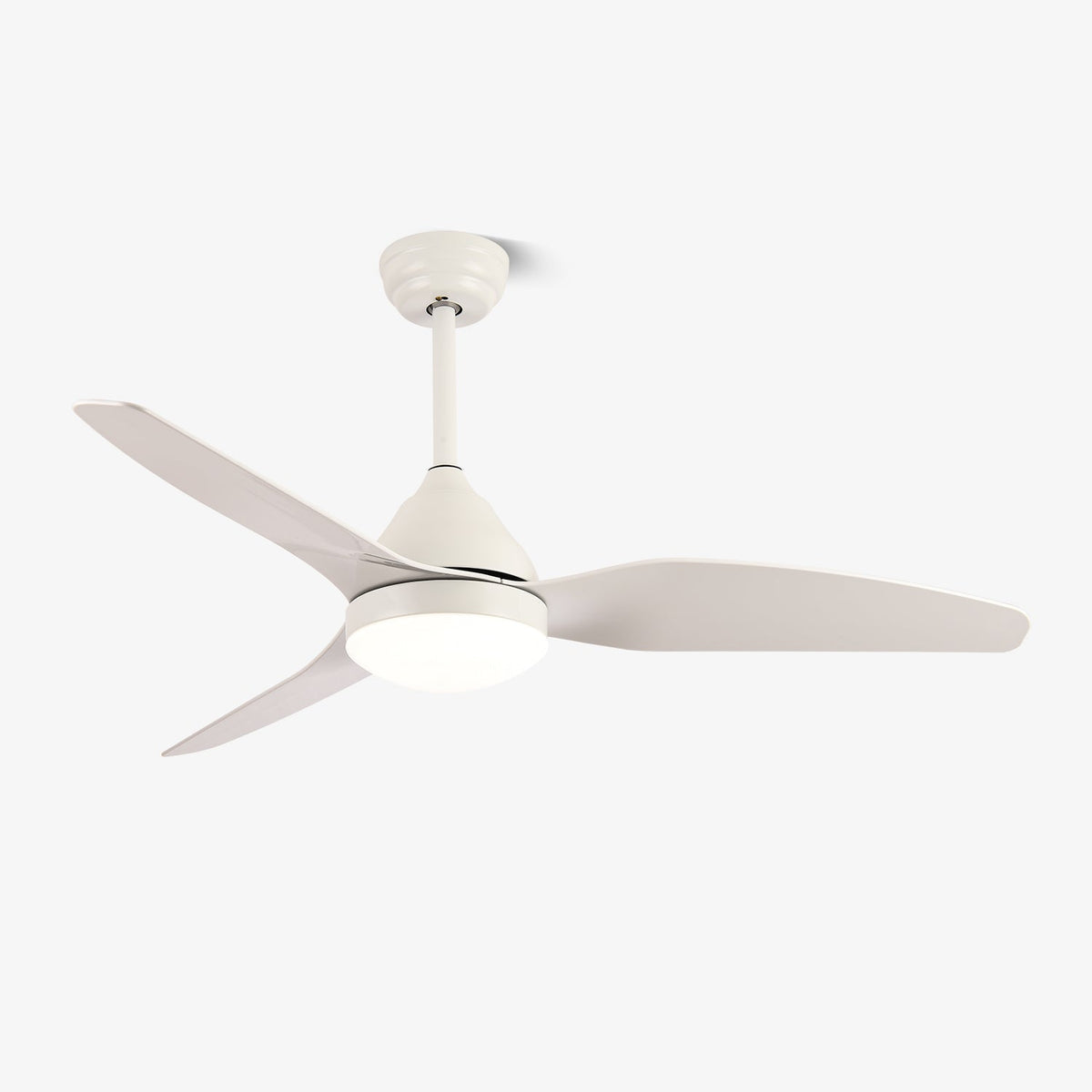 Fia Deckenventilator mit Beleuchtung aus Holz im modernen Stil