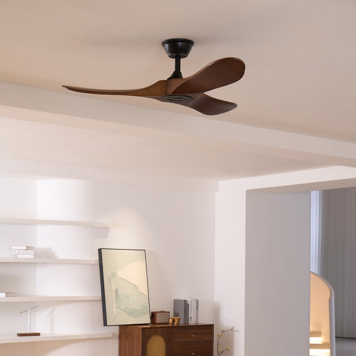 Aviona Deckenventilator aus Holz