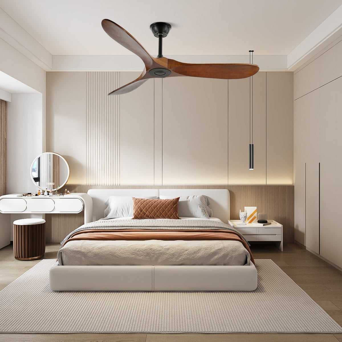 Aviona Deckenventilator aus Holz