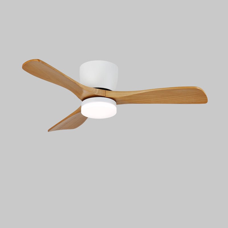 Brinor minimalistisch Deckenventilator mit Beleuchtung Holz