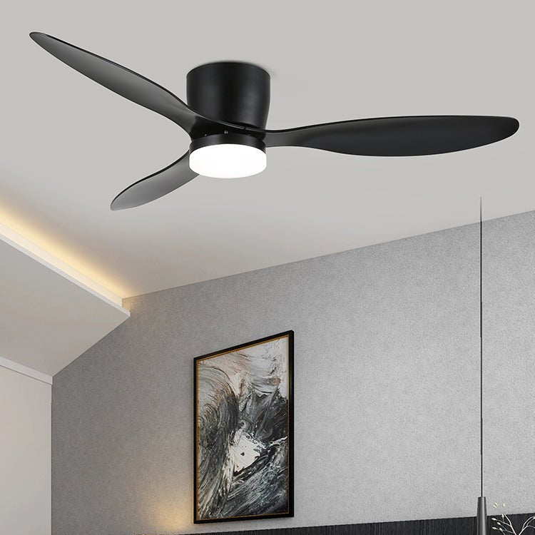 Brinor minimalistisch Deckenventilator mit Beleuchtung Holz