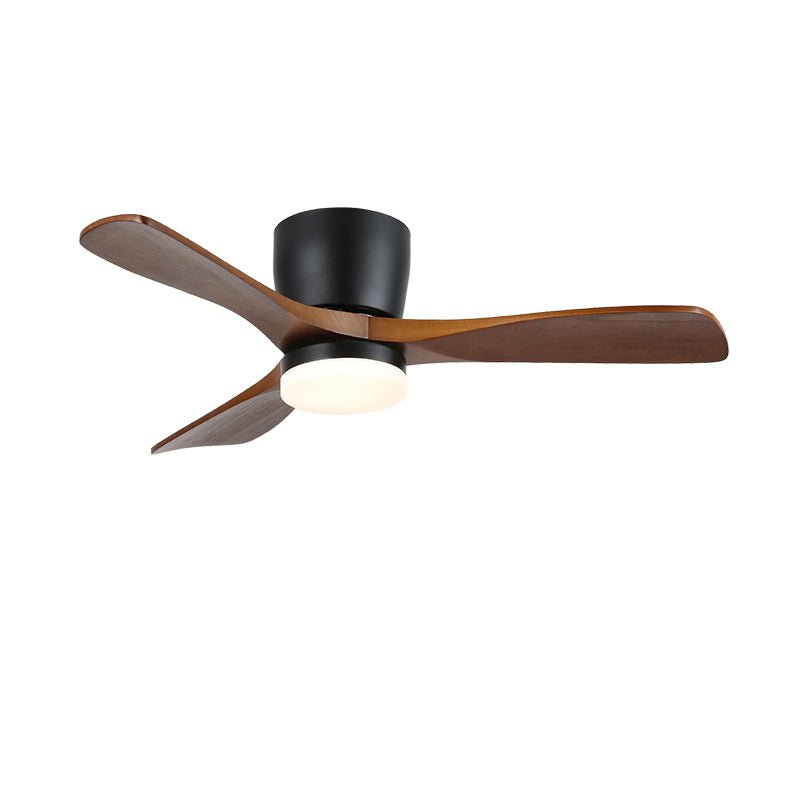 Brinor minimalistisch Deckenventilator mit Beleuchtung Holz