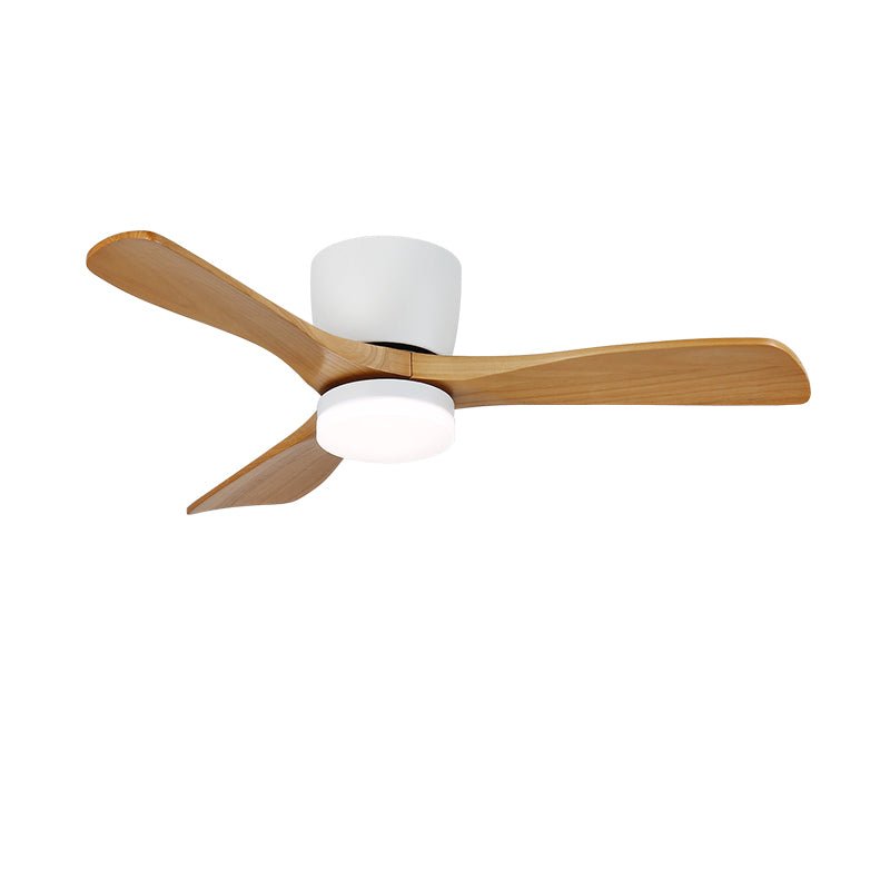 Brinor minimalistisch Deckenventilator mit Beleuchtung Holz