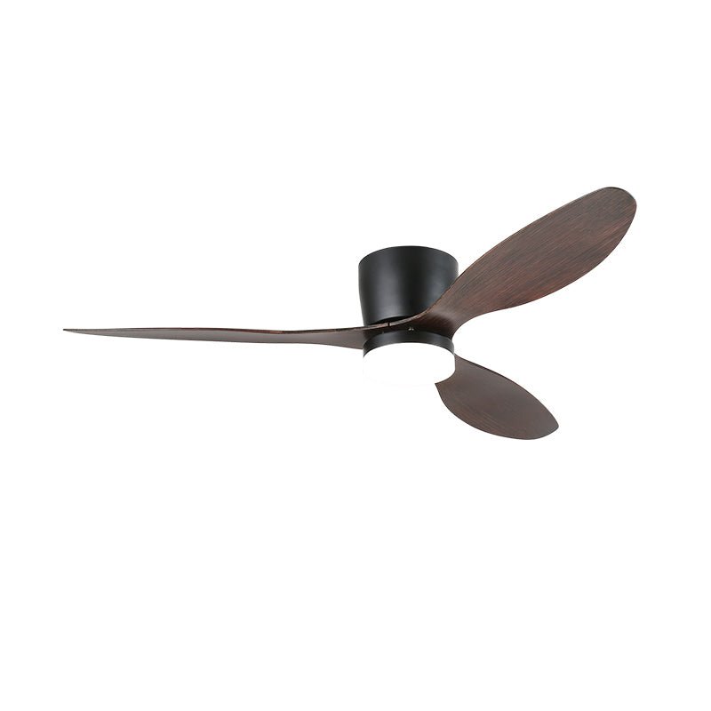Brinor minimalistisch Deckenventilator mit Beleuchtung Holz