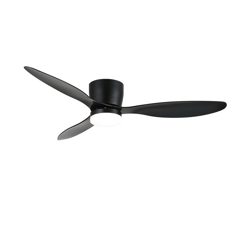 Brinor minimalistisch Deckenventilator mit Beleuchtung Holz