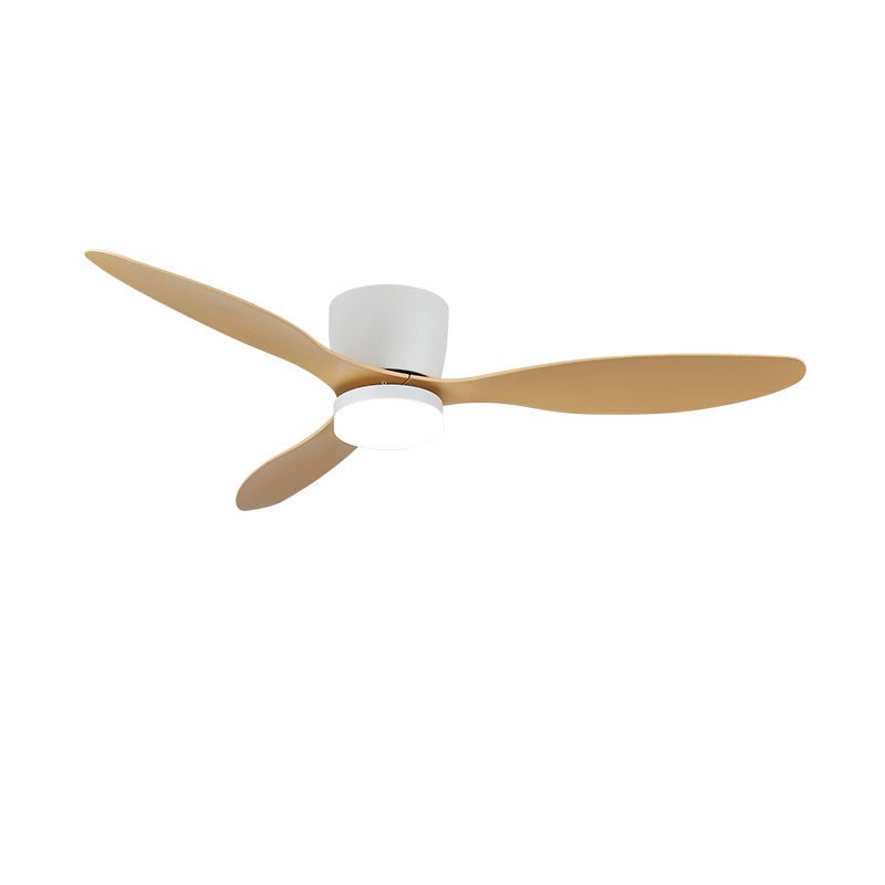 Brinor minimalistisch Deckenventilator mit Beleuchtung Holz