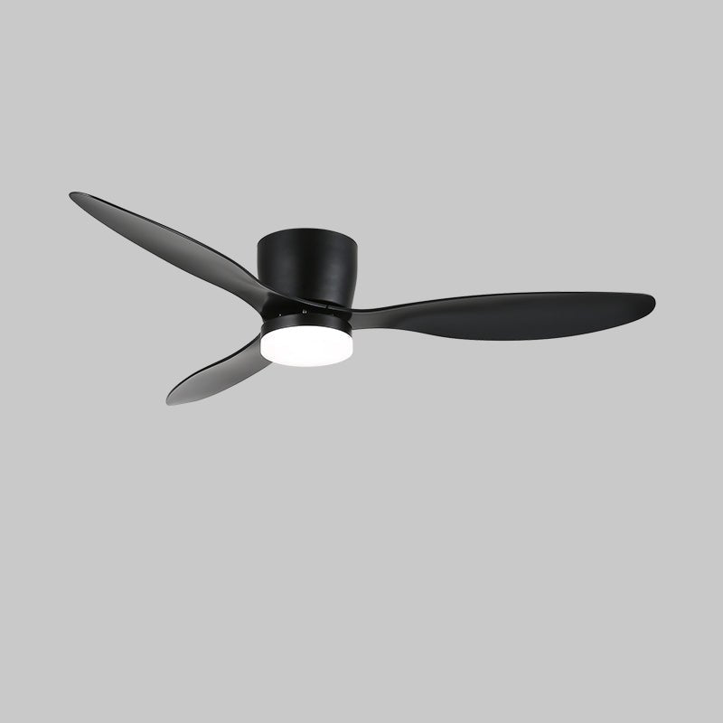 Brinor minimalistisch Deckenventilator mit Beleuchtung Holz