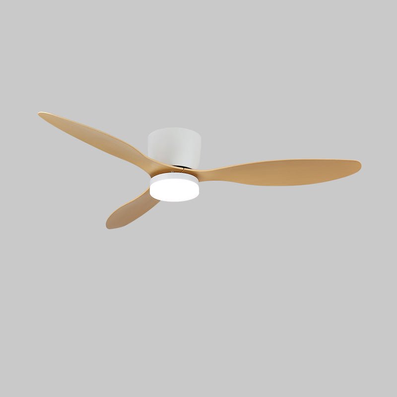 Brinor minimalistisch Deckenventilator mit Beleuchtung Holz