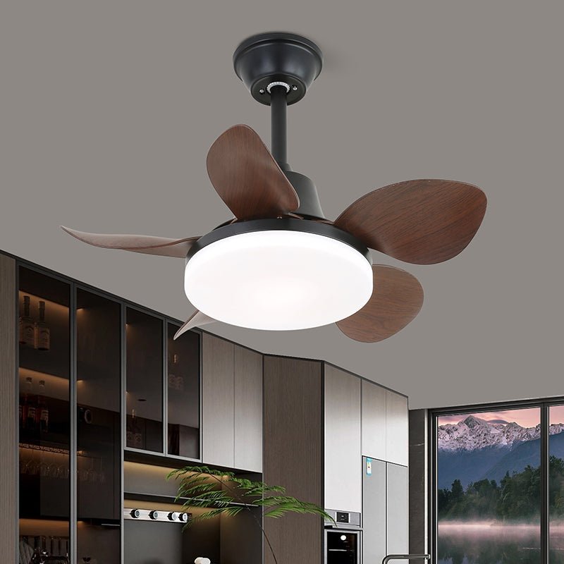 Aurefan Deckenventilator mit Beleuchtung aus Holz