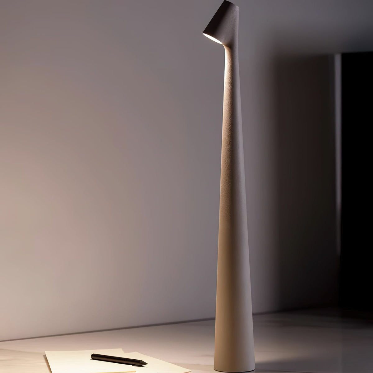 Nirerora Acryl Minimalistische Tischleuchte