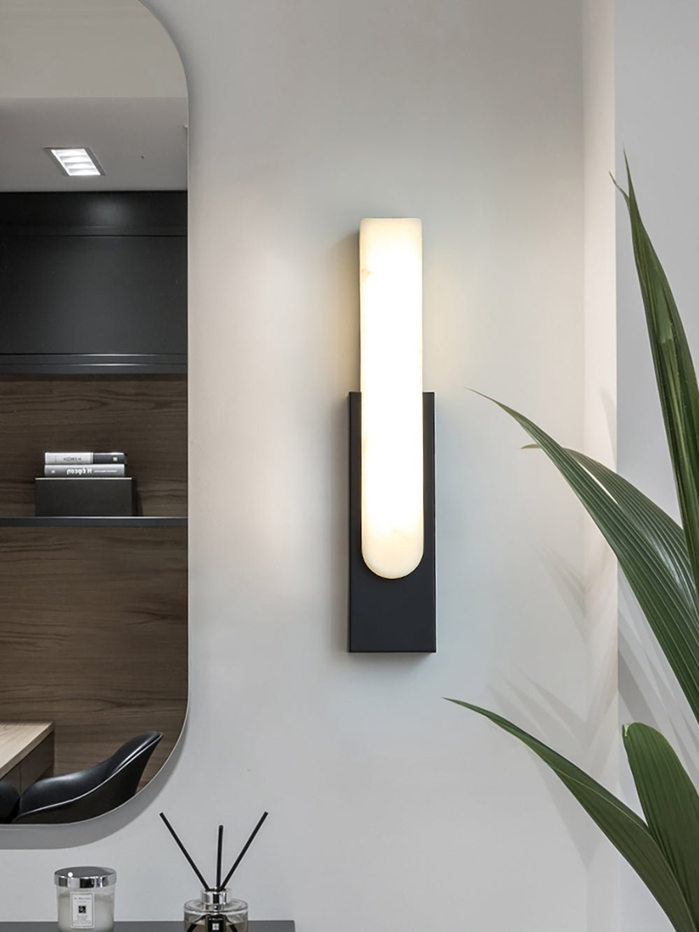 Xaldy Alabaster Wandleuchte