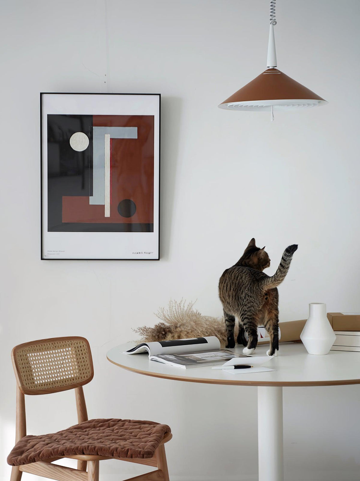 Jolvin zeitgenössische minimalistische Retro-Pendelleuchte