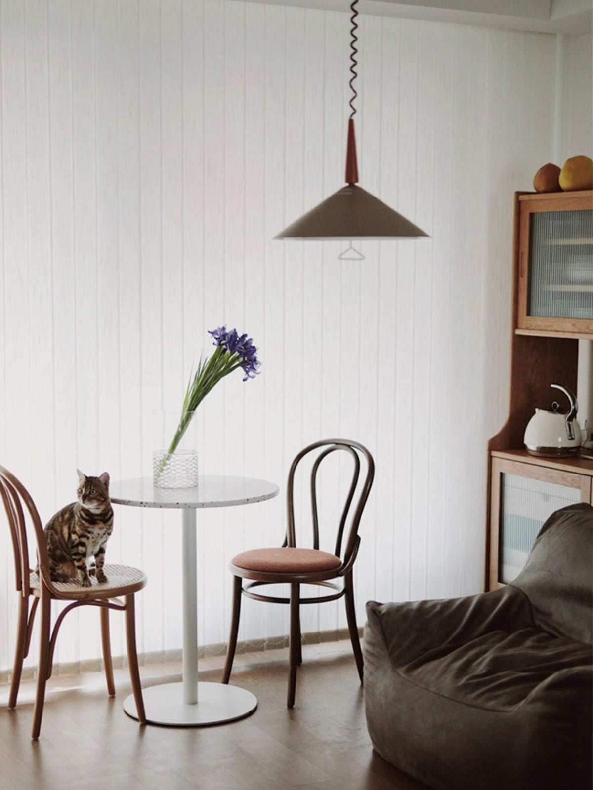 Jolvin zeitgenössische minimalistische Retro-Pendelleuchte
