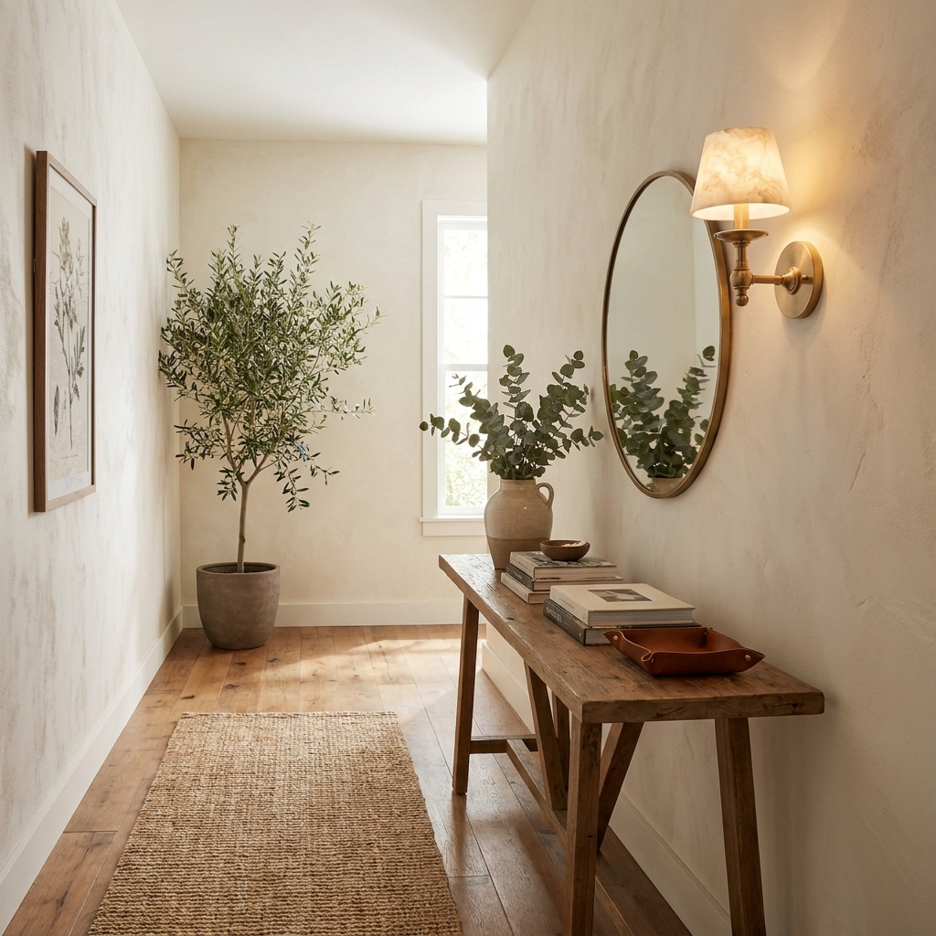 Corvenford Alabaster-Wandleuchte