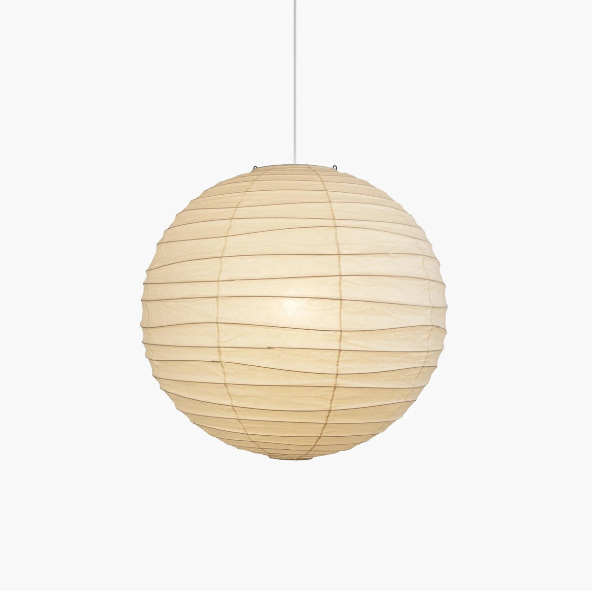 Luna Pendelleuchte mit japanischem Papier-Globus