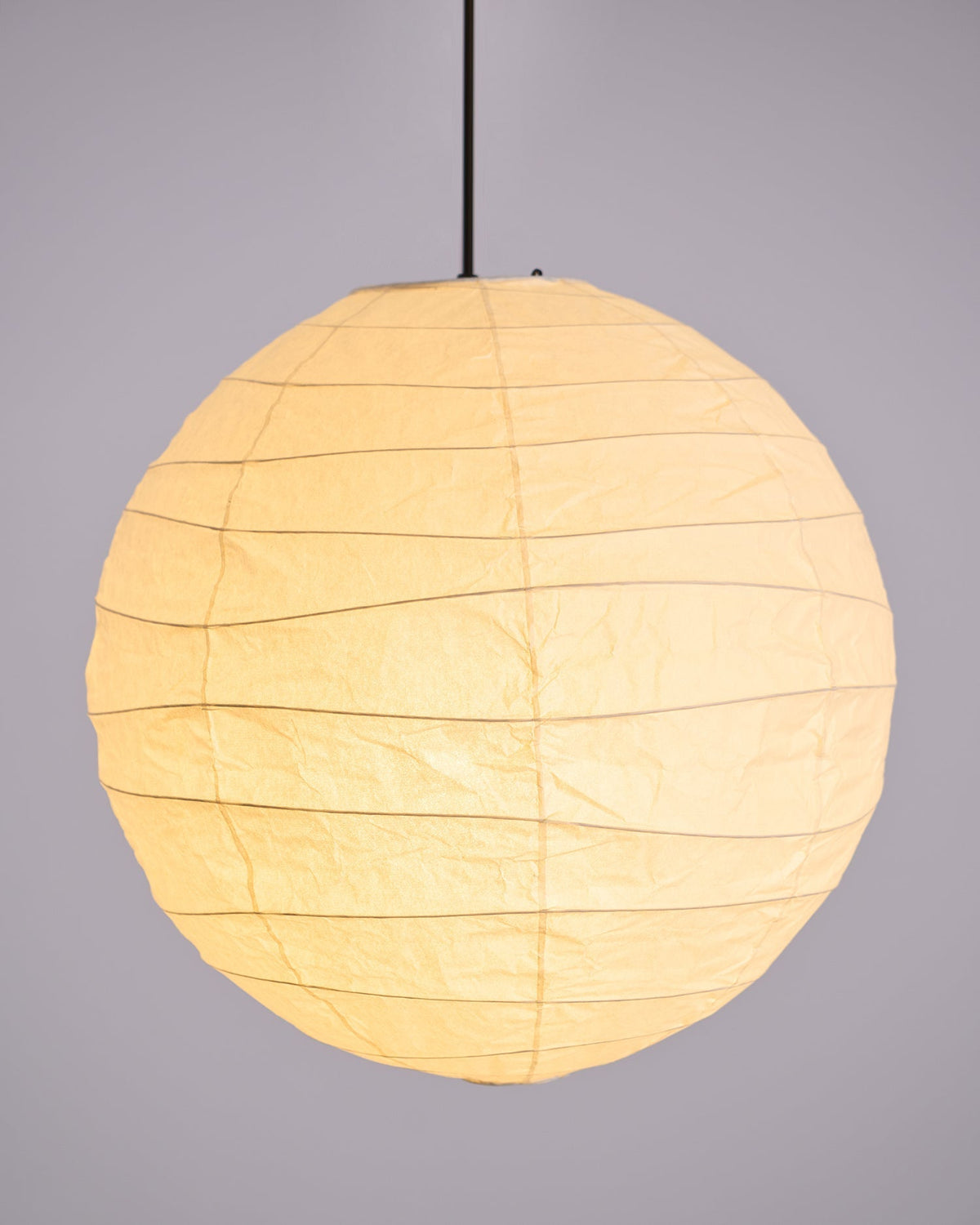 Lunalora Papier-Vintage-Pendelleuchte aus Seidenpapier