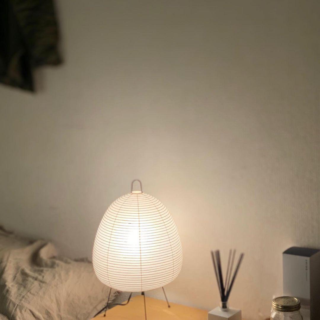 Tranquilux Tischleuchte japanisch inspiriert aus Papier