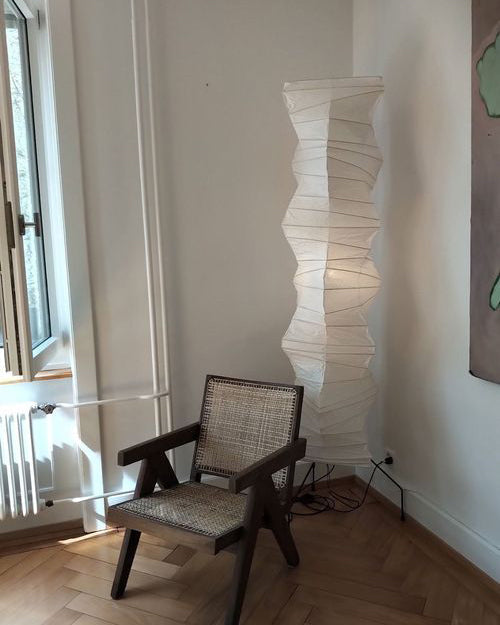 Krelix Papier-Stehleuchte skandinavischer Stil