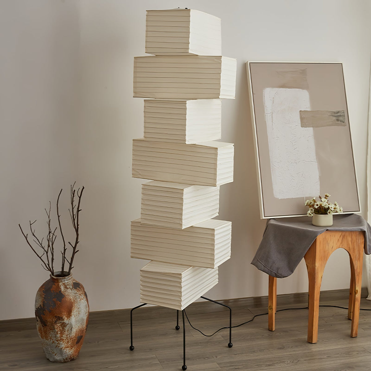 Avara Papier-Stehleuchte
