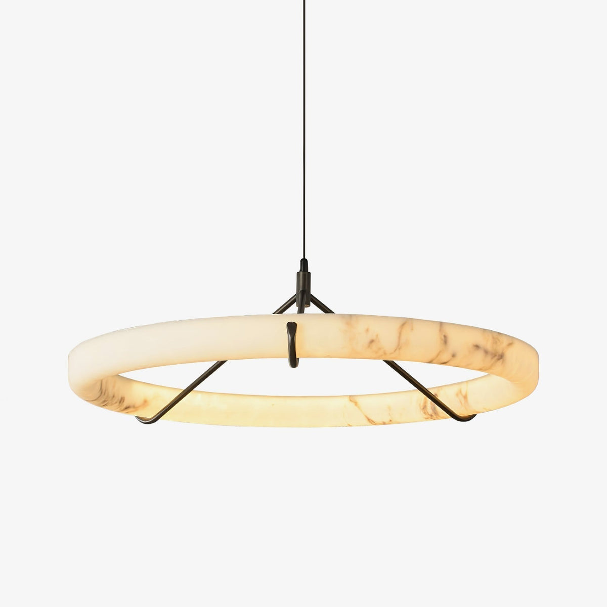 Avenisora zeitgenössische Pendelleuchte aus Alabaster