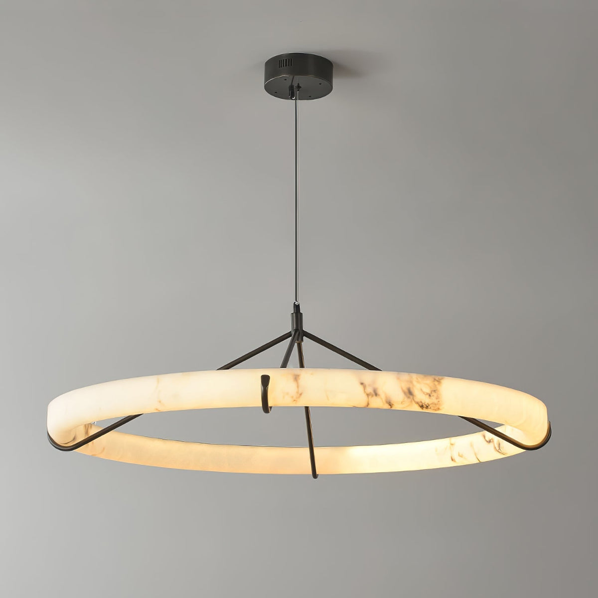 Avenisora zeitgenössische Pendelleuchte aus Alabaster