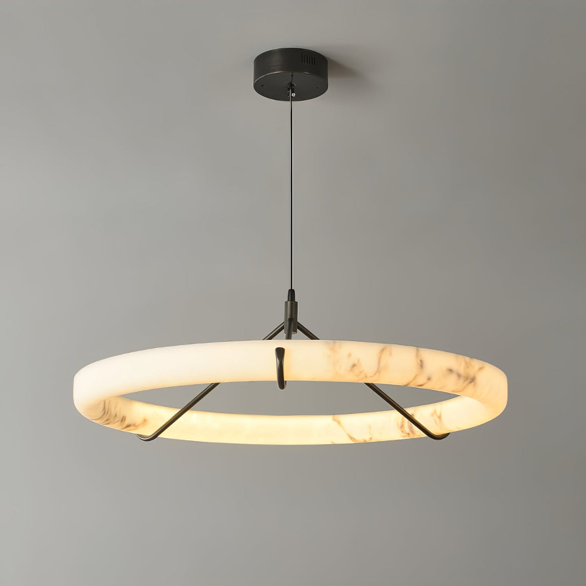 Avenisora zeitgenössische Pendelleuchte aus Alabaster