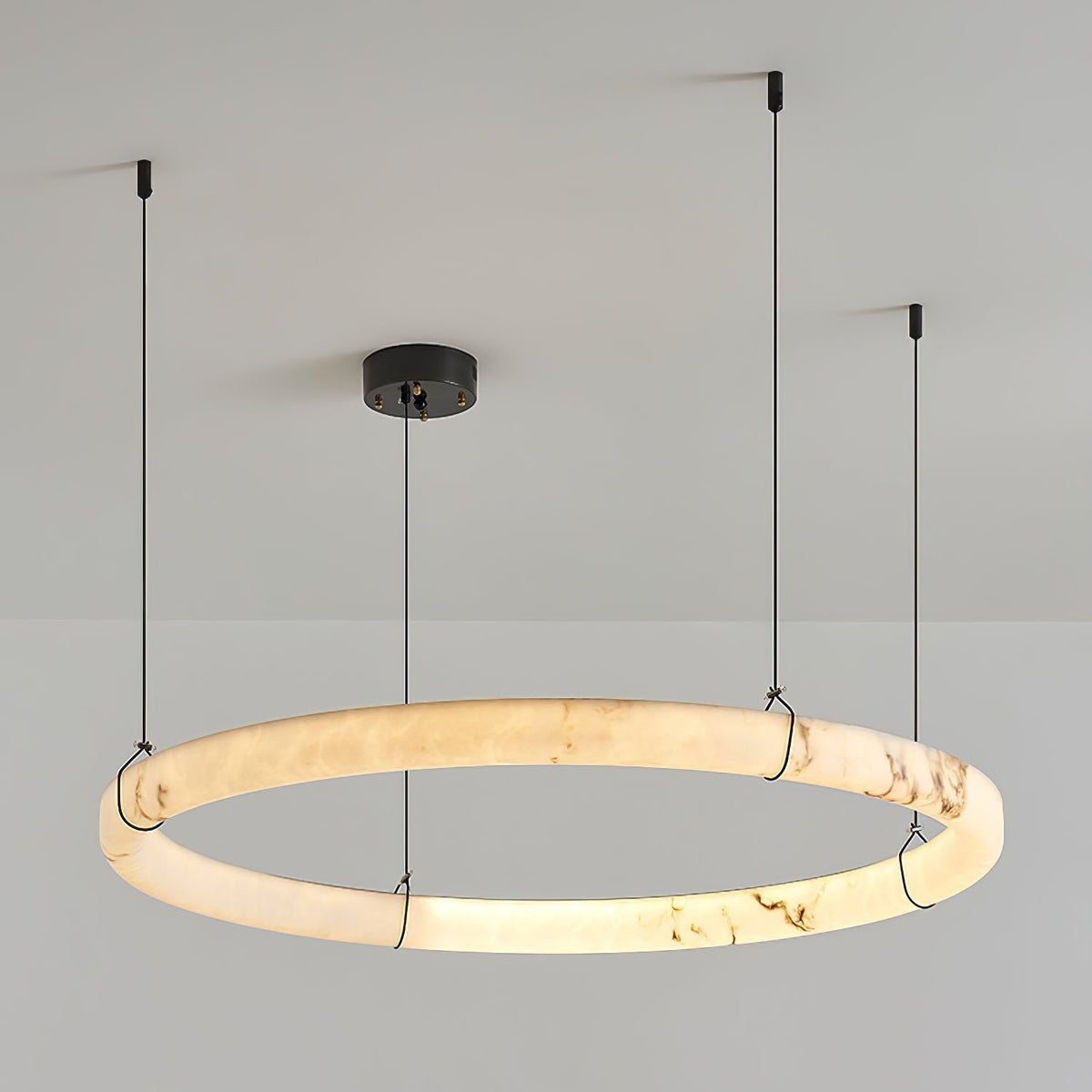 Avenisora zeitgenössische Pendelleuchte aus Alabaster