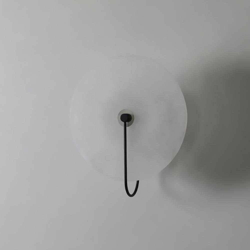 Albeenne Alabaster Kugel-Wandleuchte