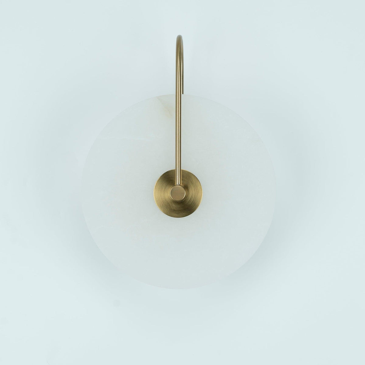 Albeenne Alabaster Kugel-Wandleuchte