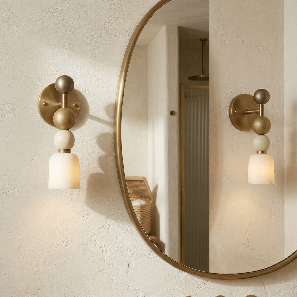 Serafin Alabaster Wandleuchte