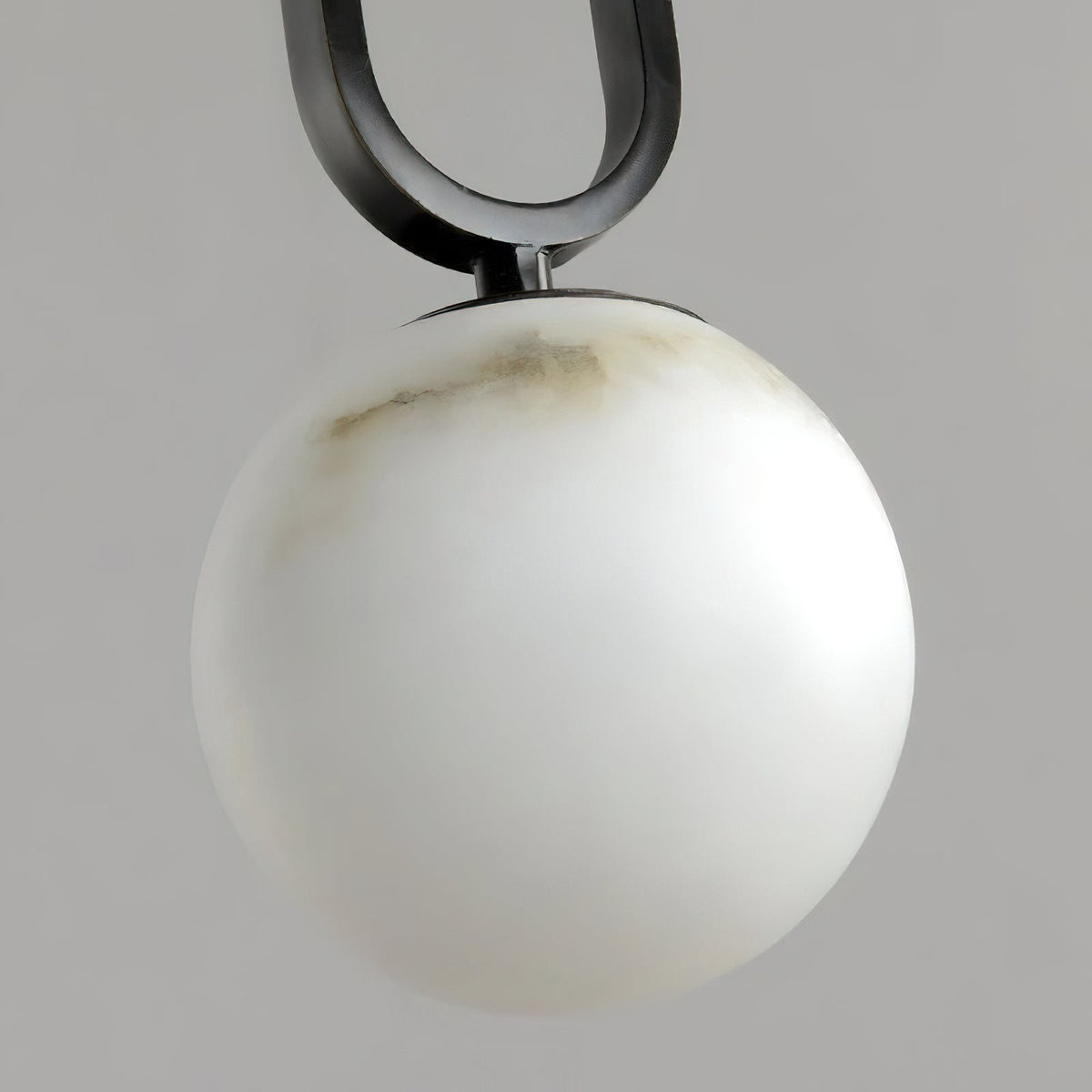 Gloruvyd Minimalistische Pendelleuchte aus Alabaster in Kugel