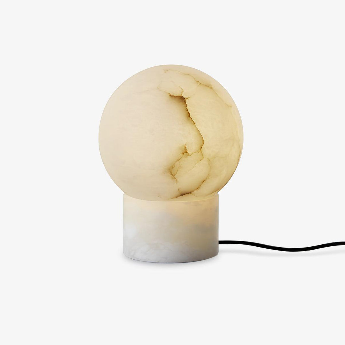 Albiniella zeitgenössische Tischleuchte aus Alabaster