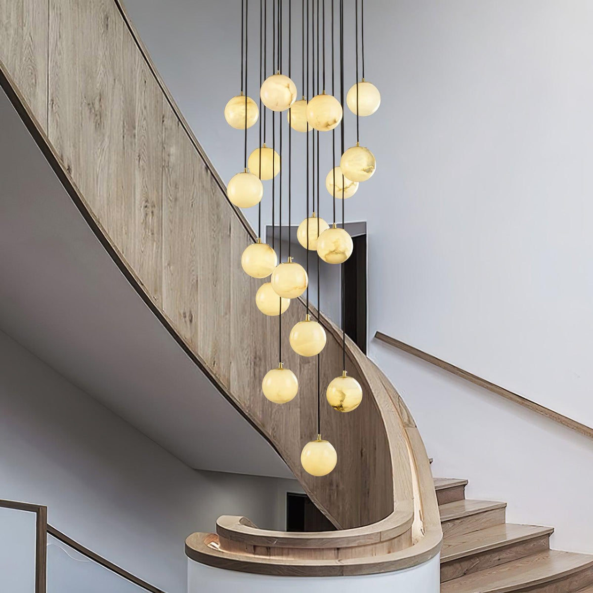 Sexta Alabaster Pendelleuchte Kronleuchter