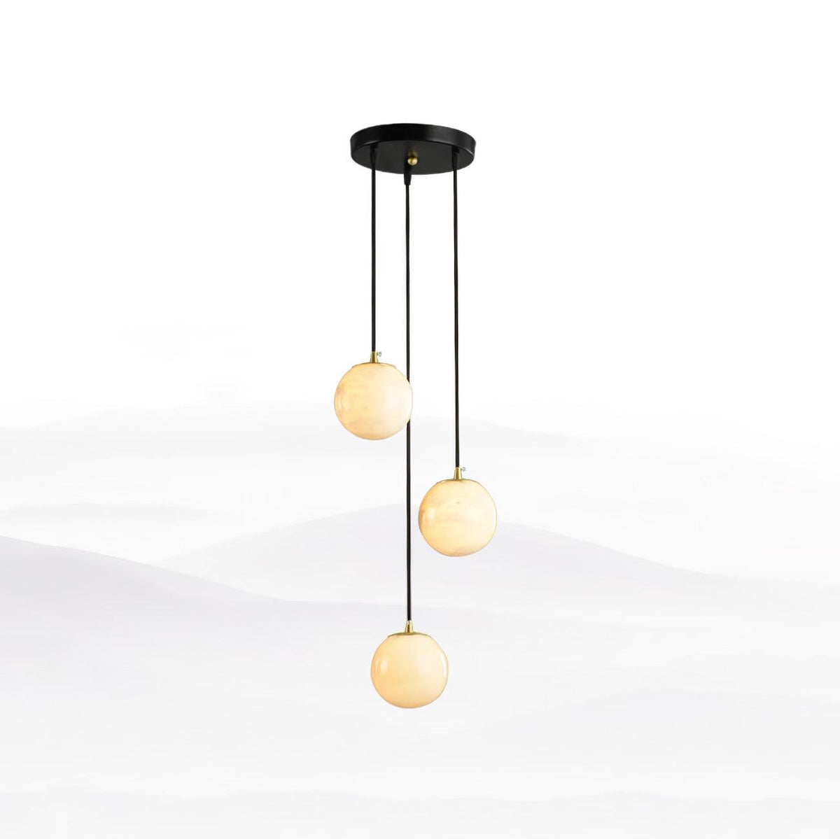 Sexta Alabaster Pendelleuchte Kronleuchter