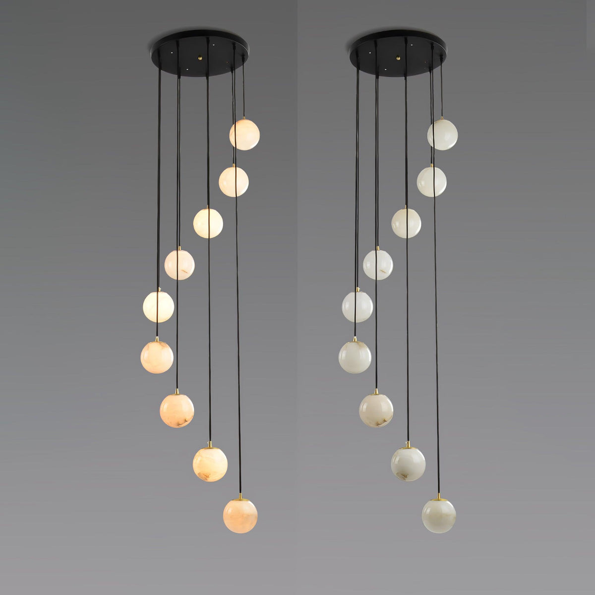 Sexta Alabaster Pendelleuchte Kronleuchter