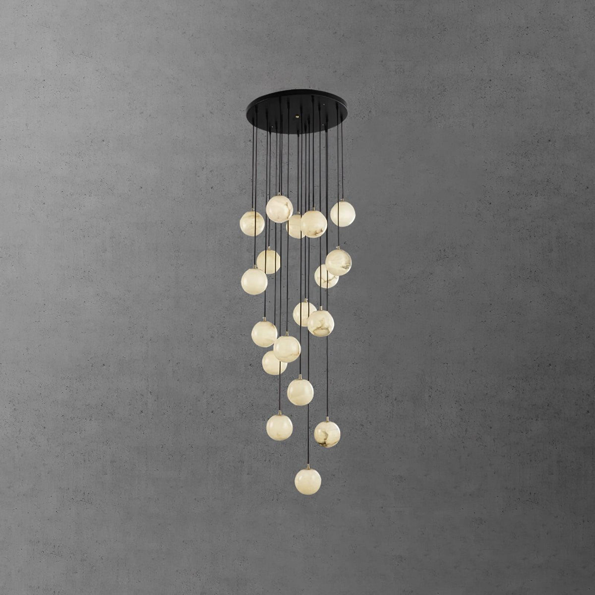 Sexta Alabaster Pendelleuchte Kronleuchter