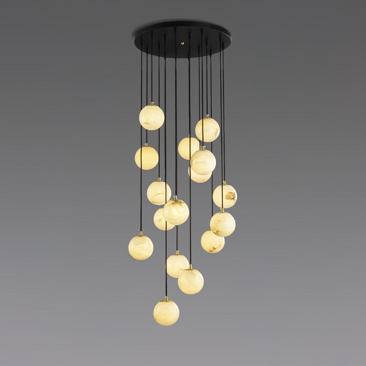 Sexta Alabaster Pendelleuchte Kronleuchter