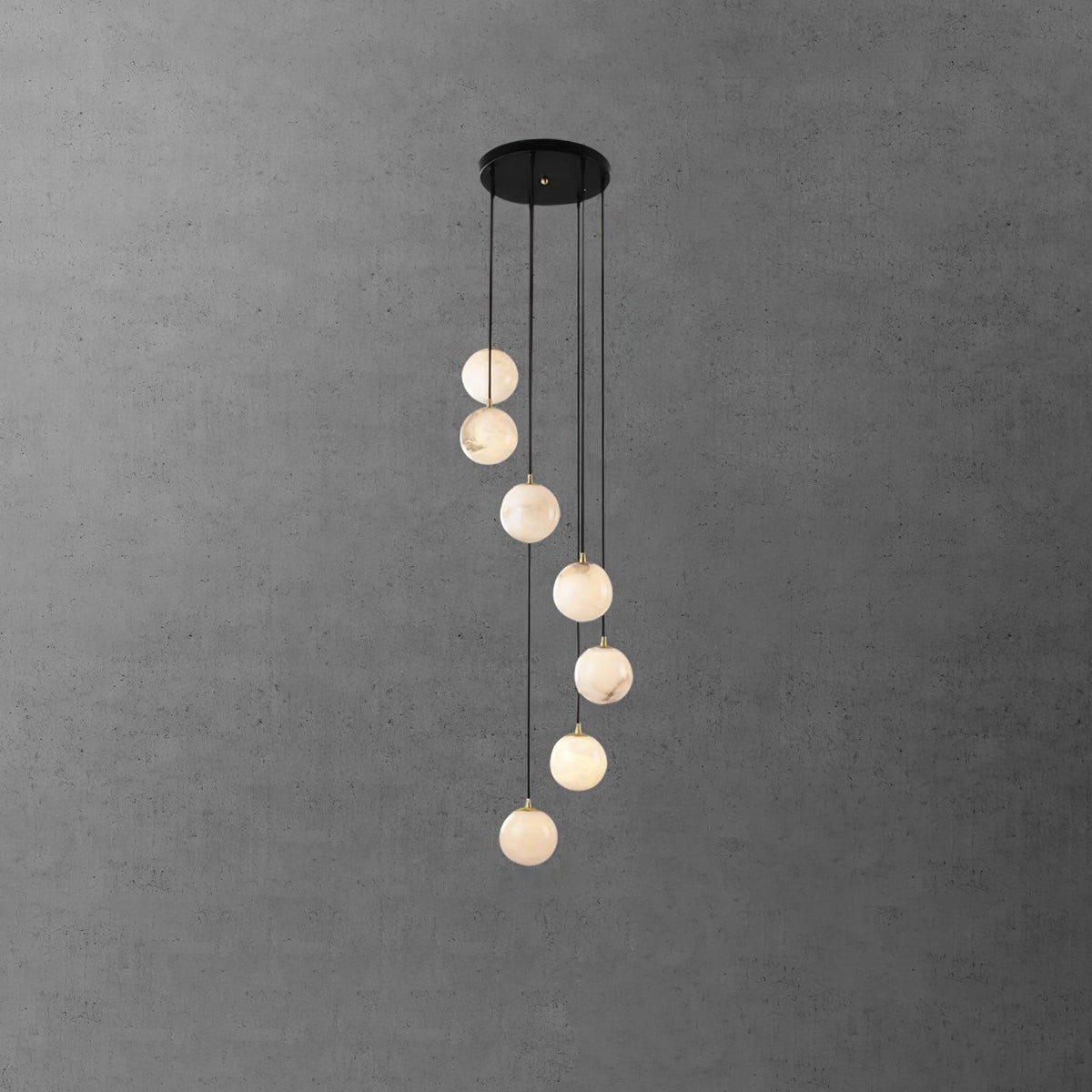 Sexta Alabaster Pendelleuchte Kronleuchter