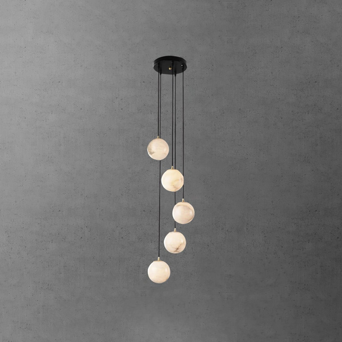 Sexta Alabaster Pendelleuchte Kronleuchter