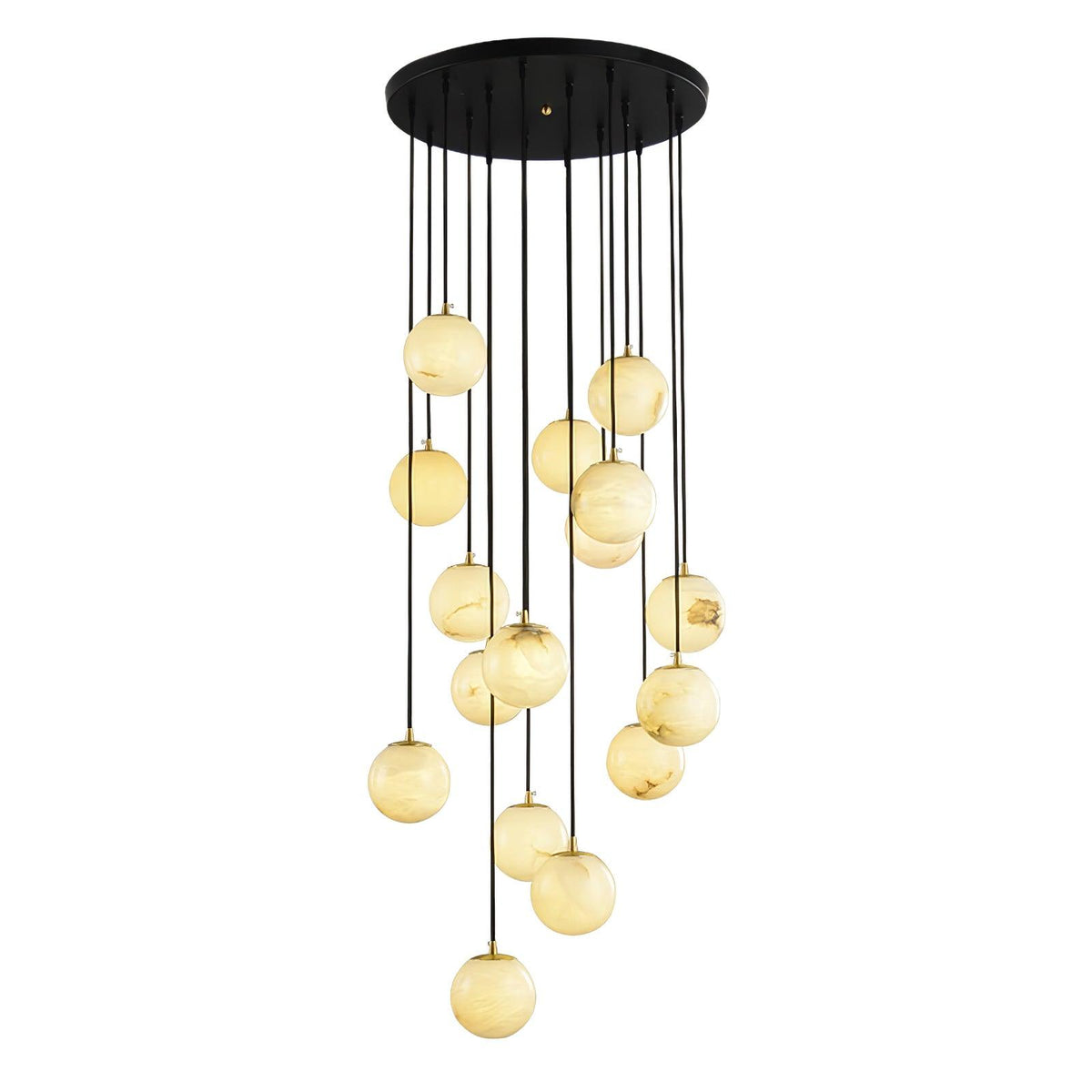 Sexta Alabaster Pendelleuchte Kronleuchter