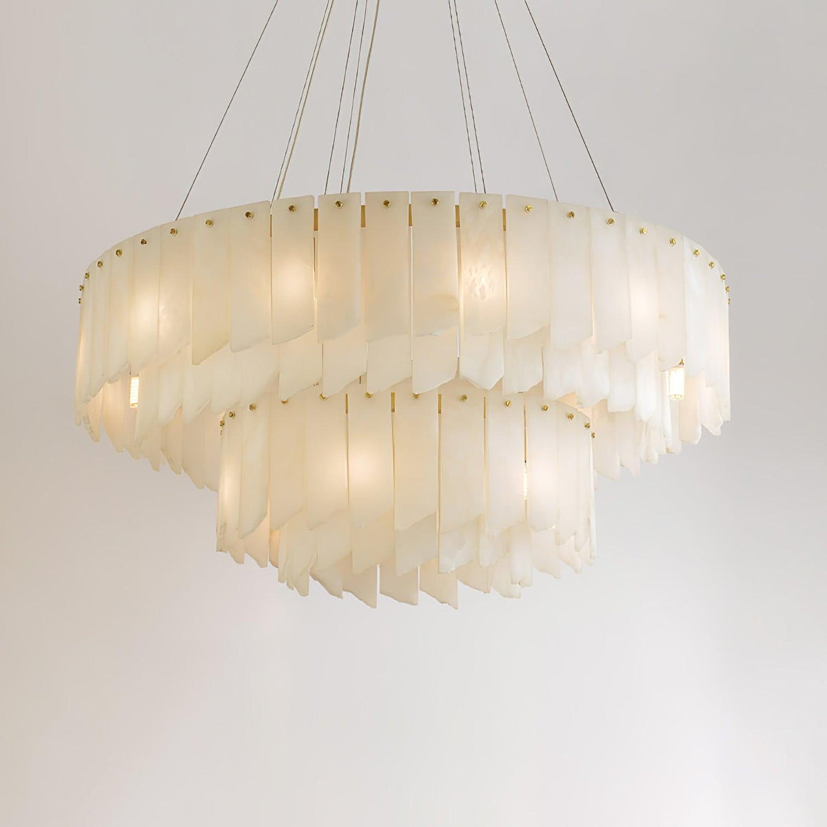 Vevelila Kronleuchter aus Alabaster
