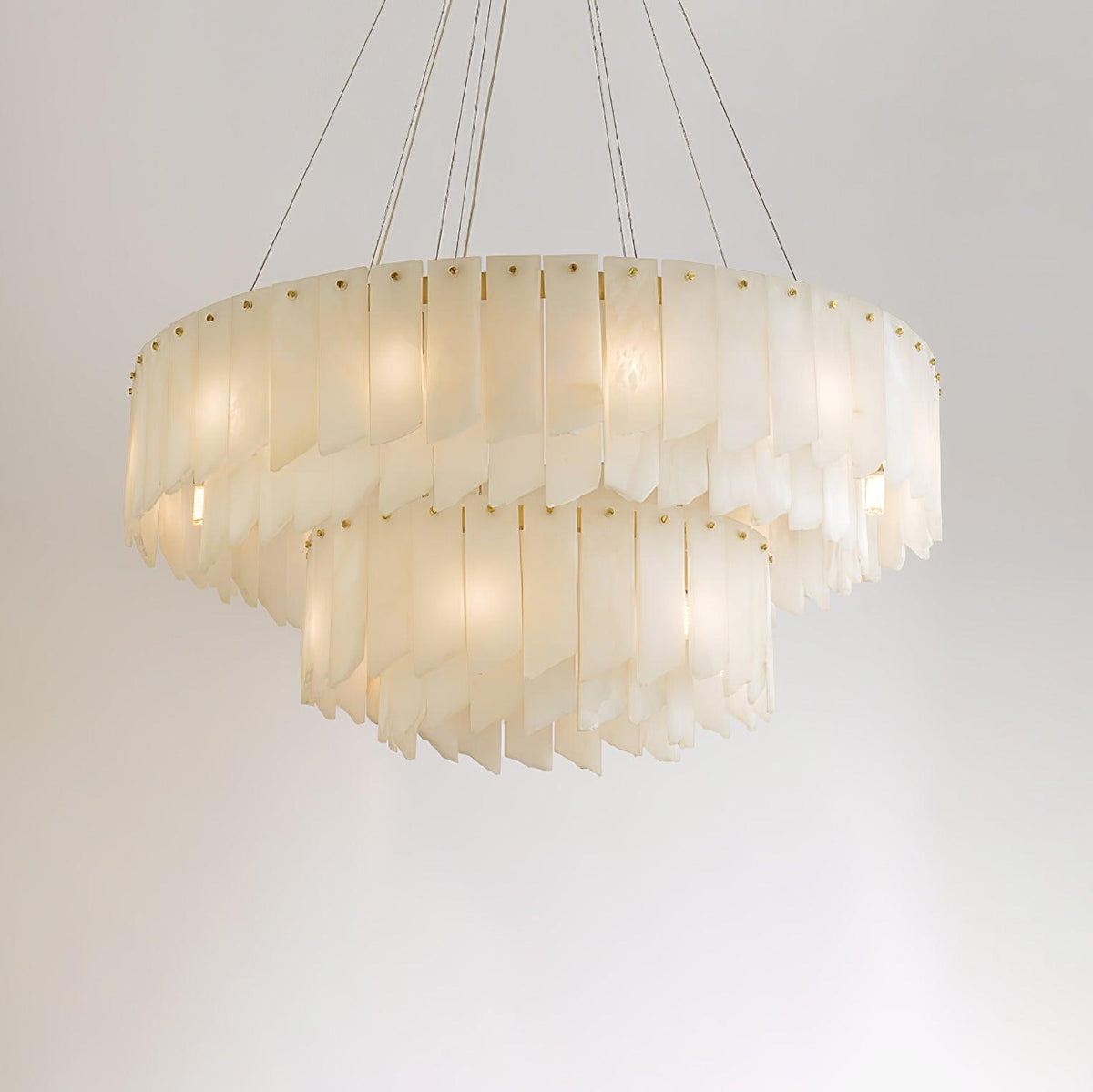 Vevelila Kronleuchter aus Alabaster